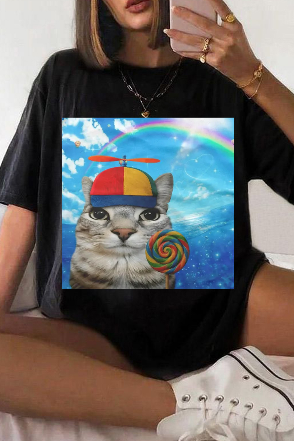 Happy Cat Dreamcore T-Shirt