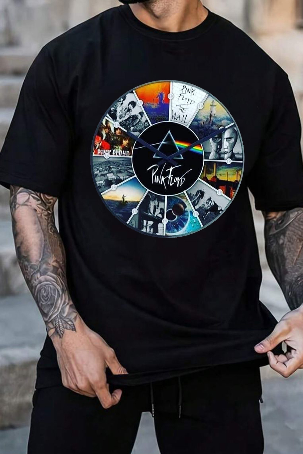 Pink Floyd Album Print T-Shirt