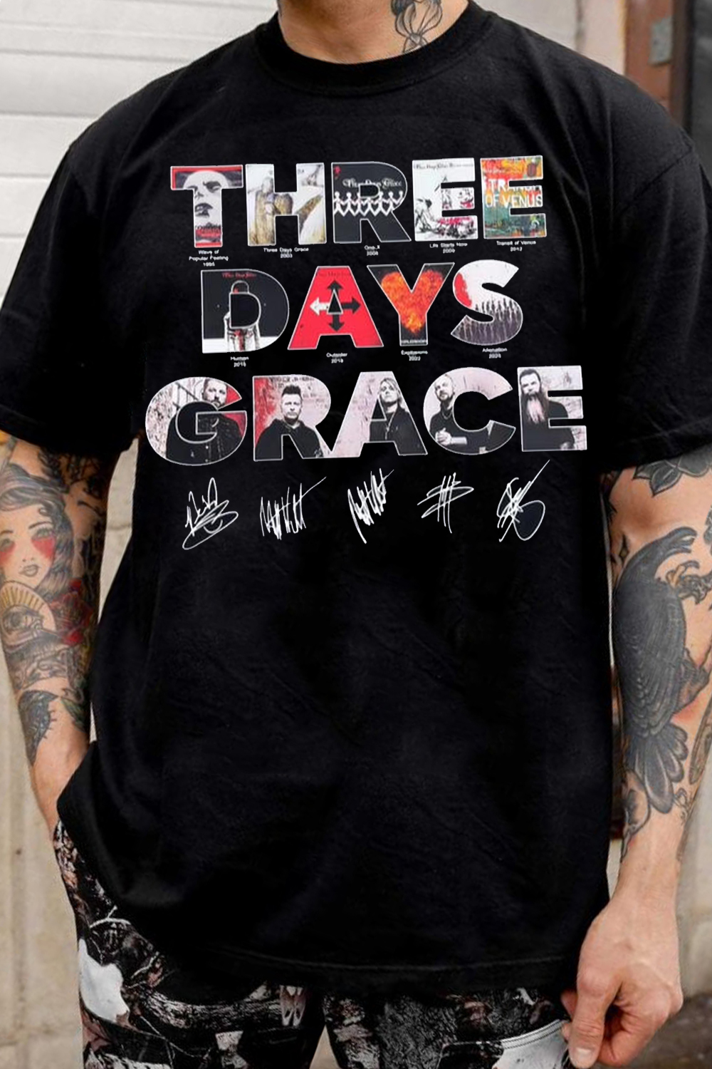 🎸🎤 Threedaysgrace Tee