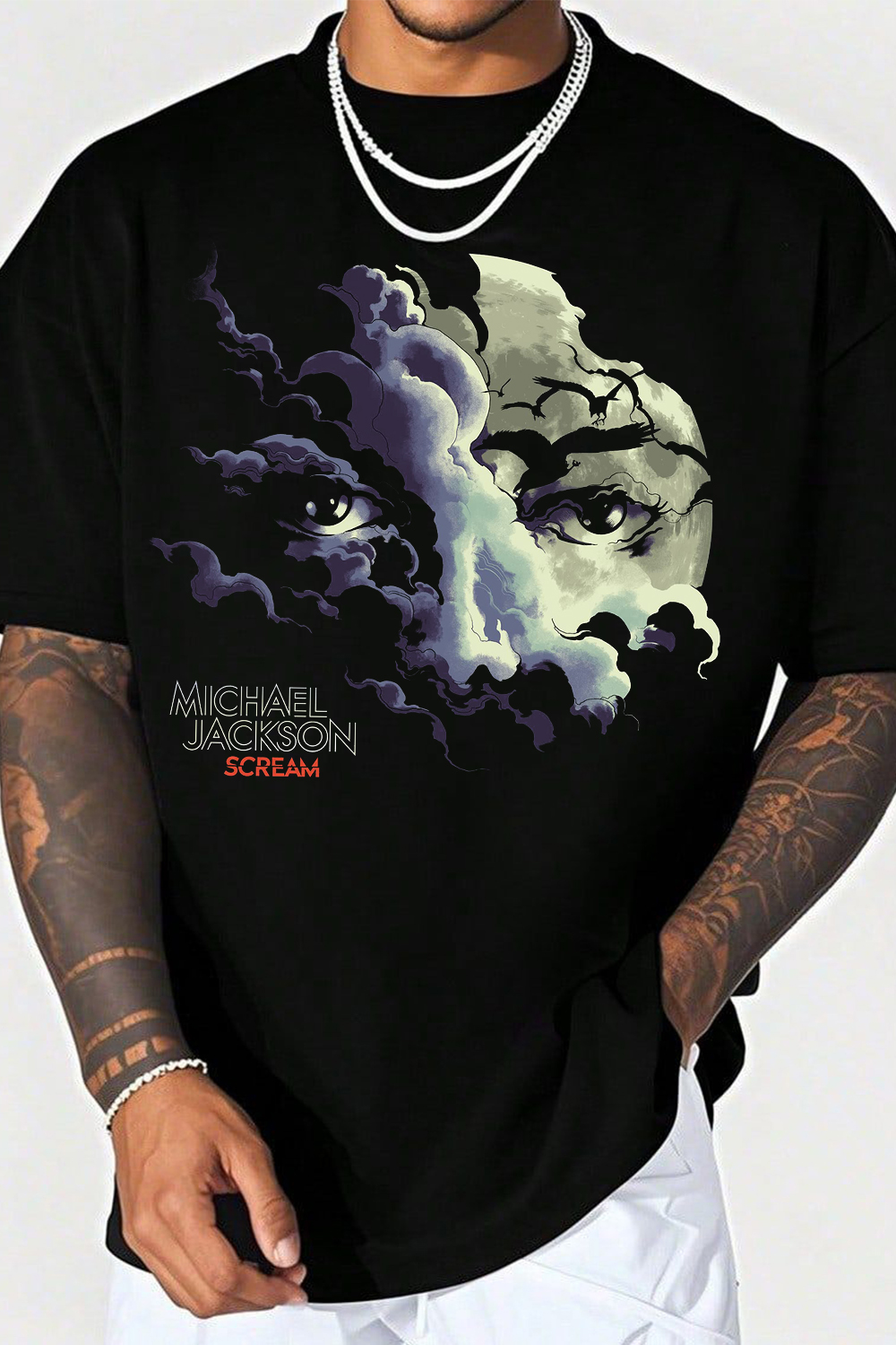 Michael Jackson Classic Album Poster Print T-Shirt