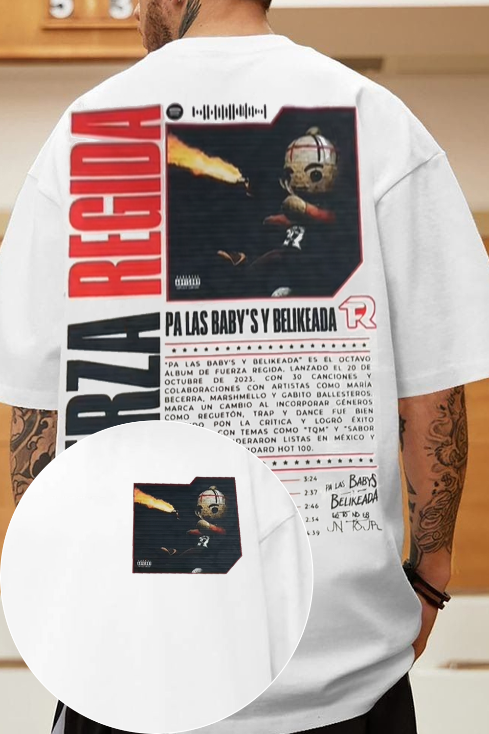 Fuerza Regida 2-Sided Shirt