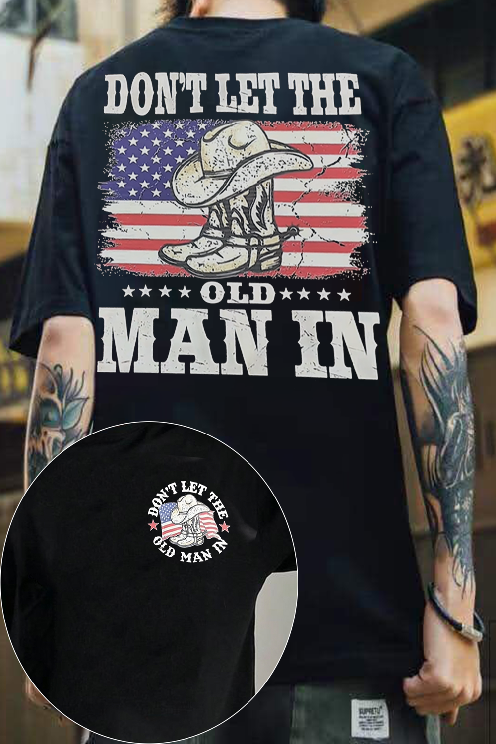 Tobykeith Don't Let The Man In Tee