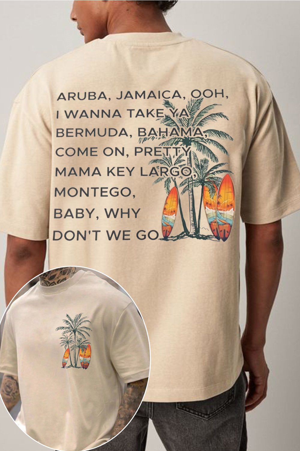 Country Music Jimmy Buffett Tee