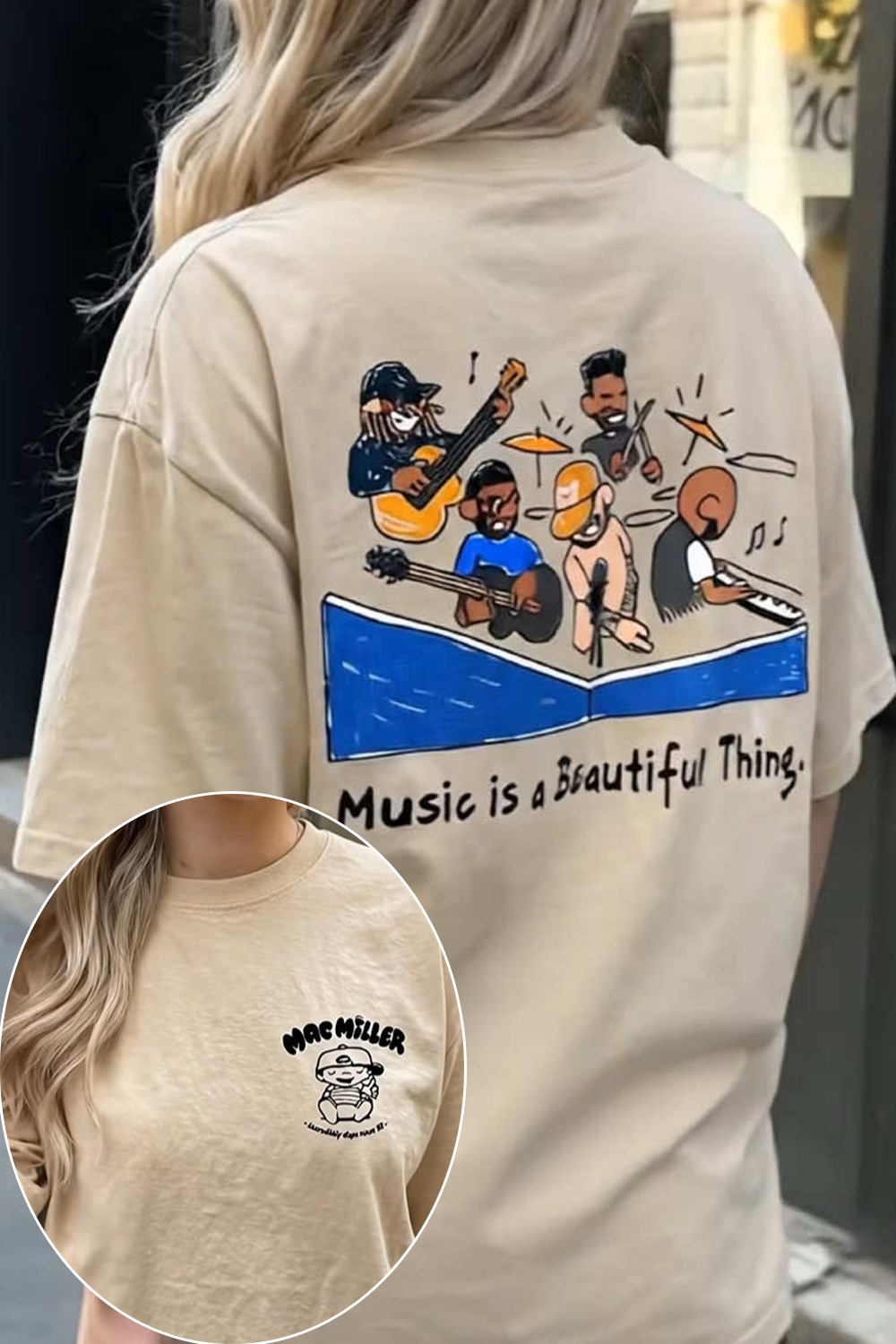 Mac Miller Music Fan's Tee