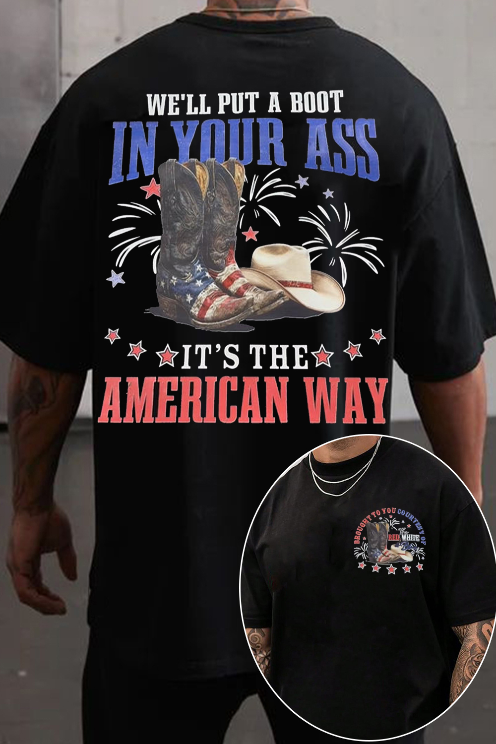 Toby 4th Of July Tee