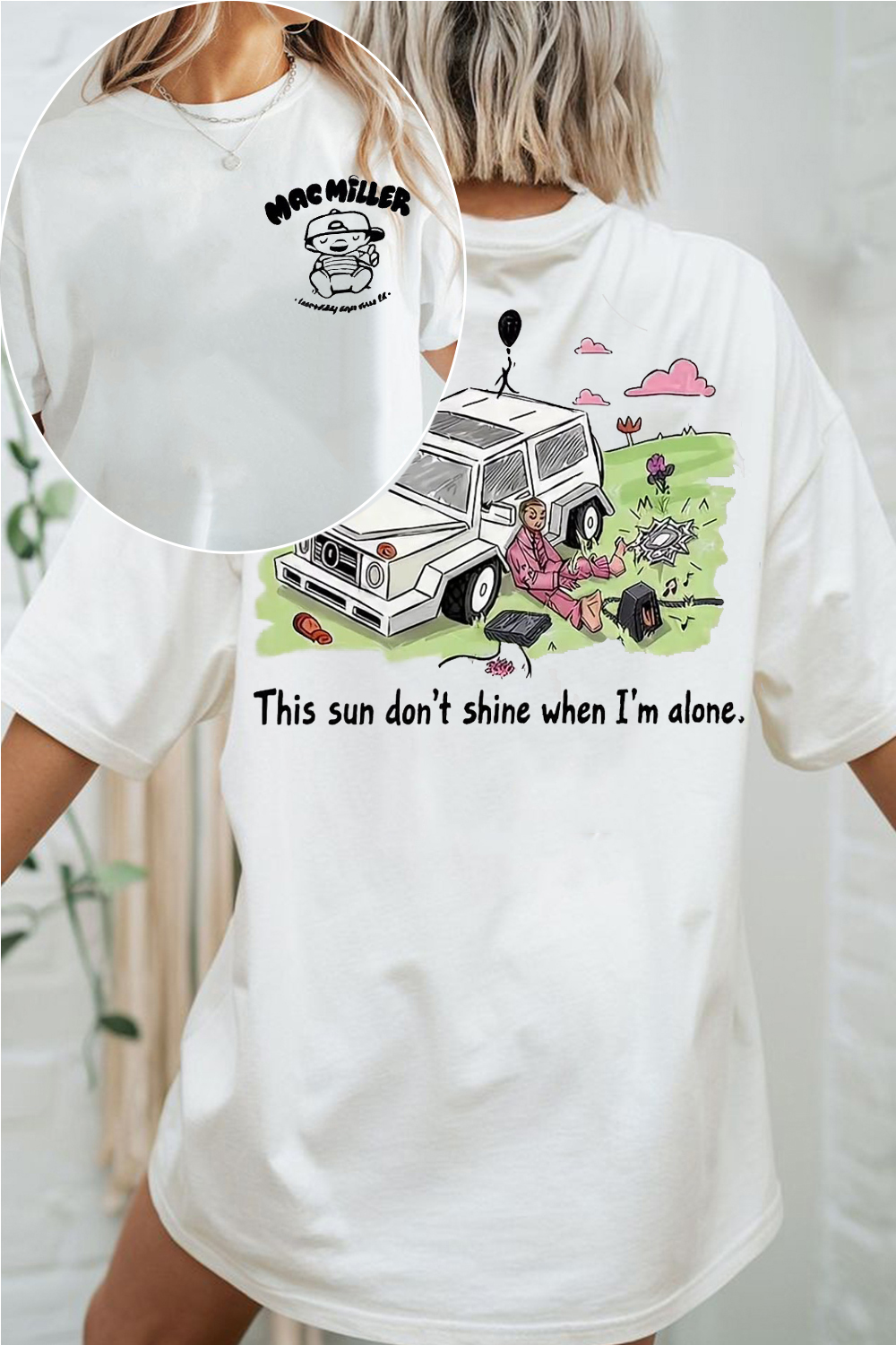 MM This Sun Don't Shine When I'm Alone Tee