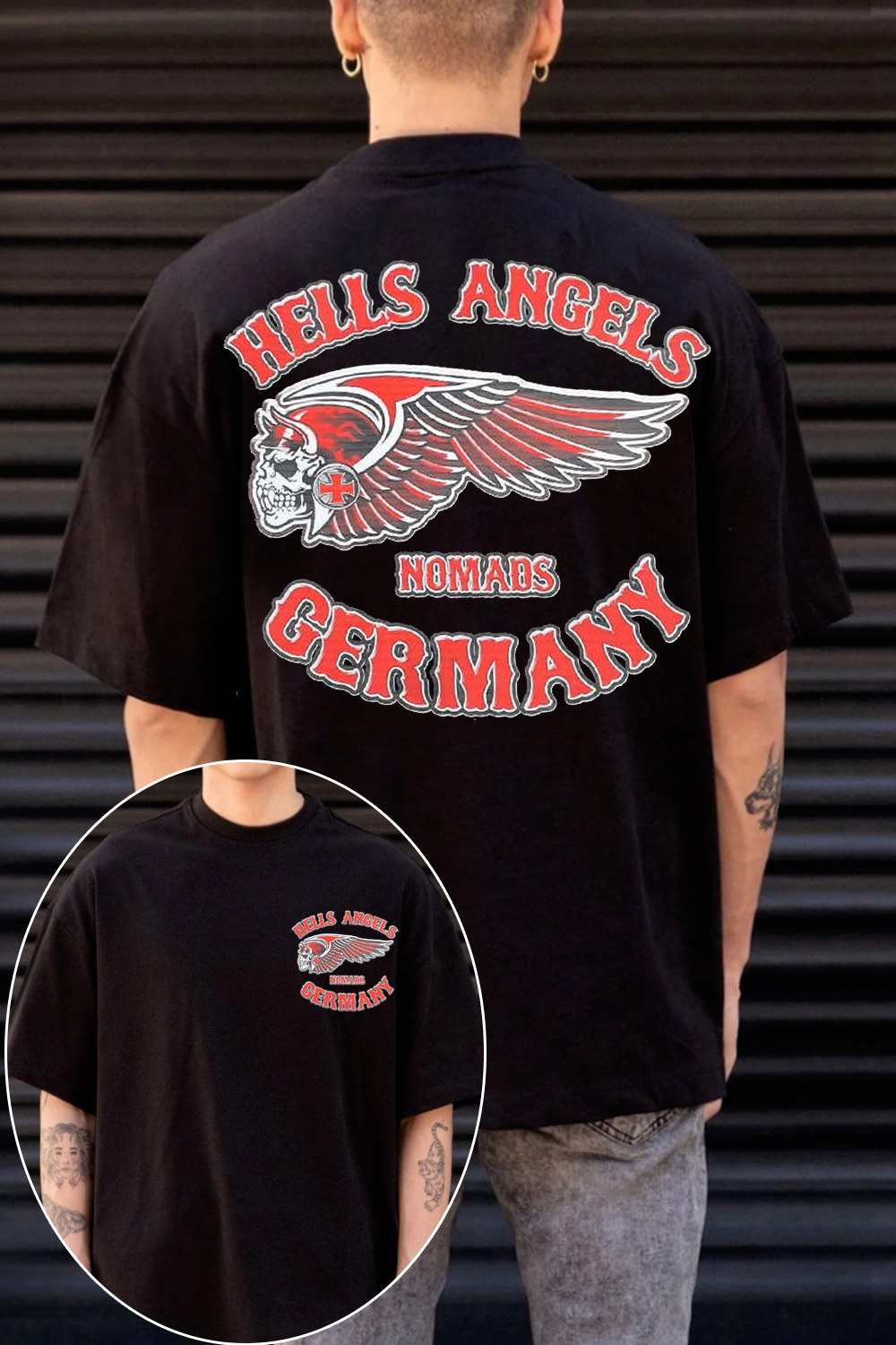 Hells Angles Motocycle T-Shirt