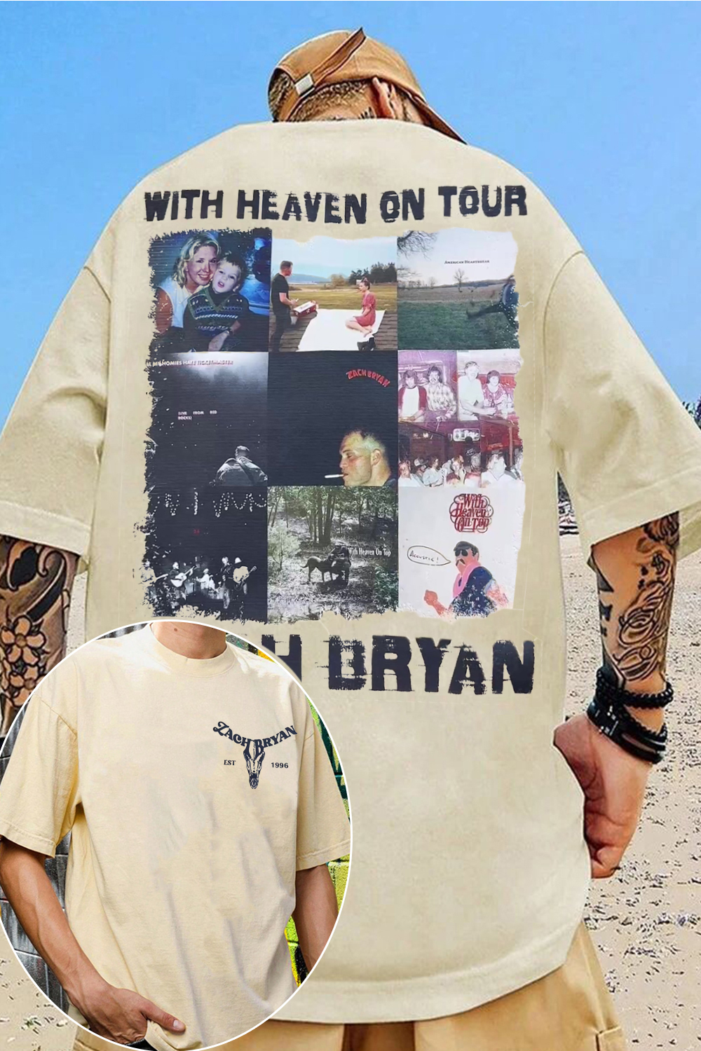 Zach Bryan Album T-Shirt