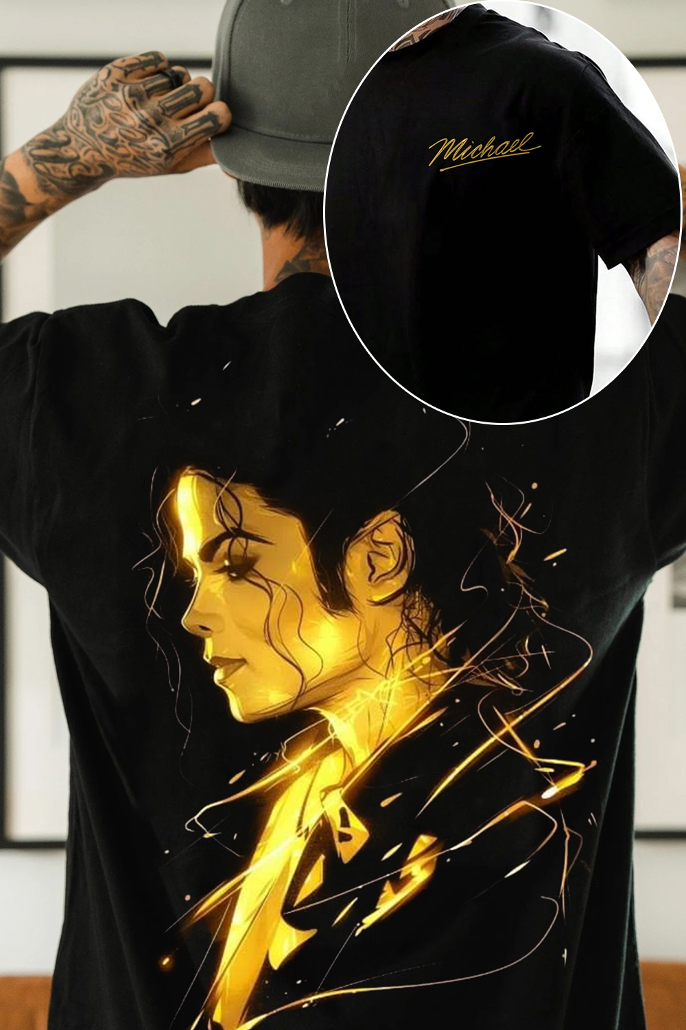 Michael Jackson Classic Gold T-Shirt