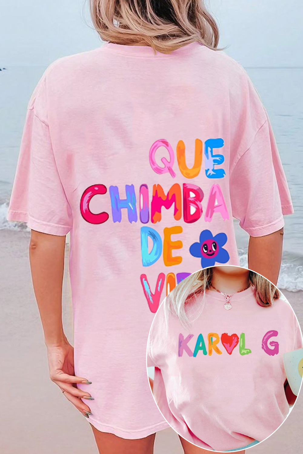 Pink Karol G Shirt