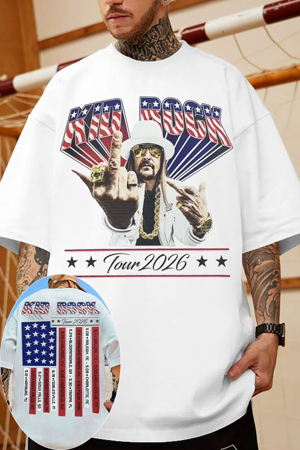 Kid Rock 2026 Tour T-Shirt