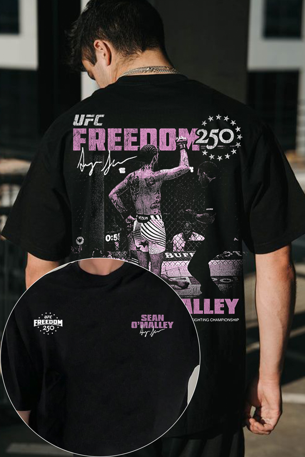 Sean O'Malley UFC Freedom 250 T-Shirt
