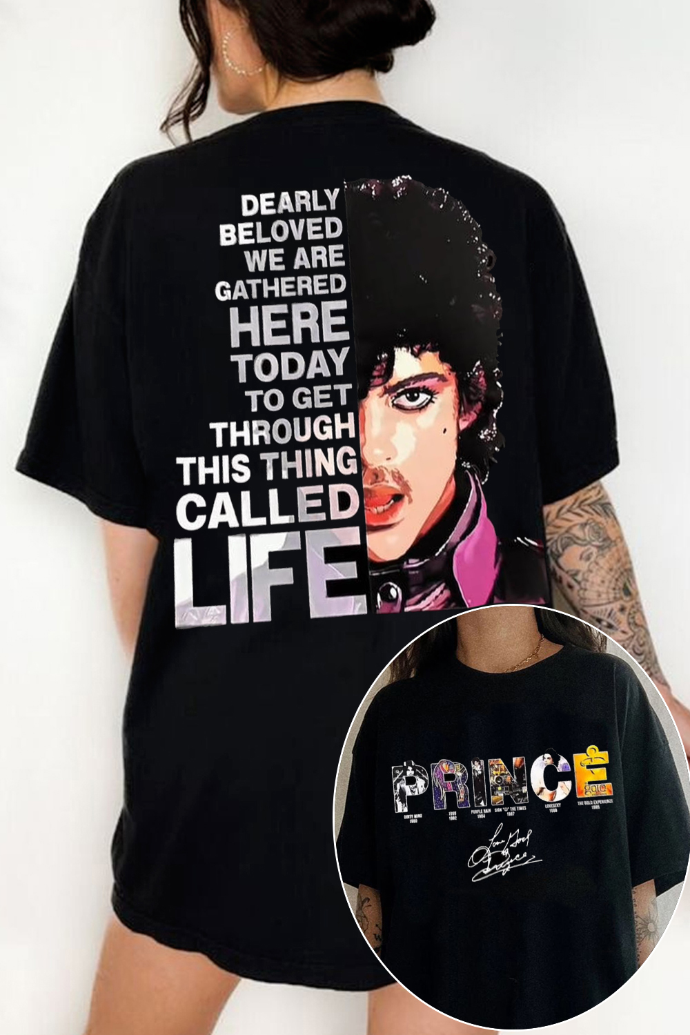 Prince 💜 Album Poster T-Shirt