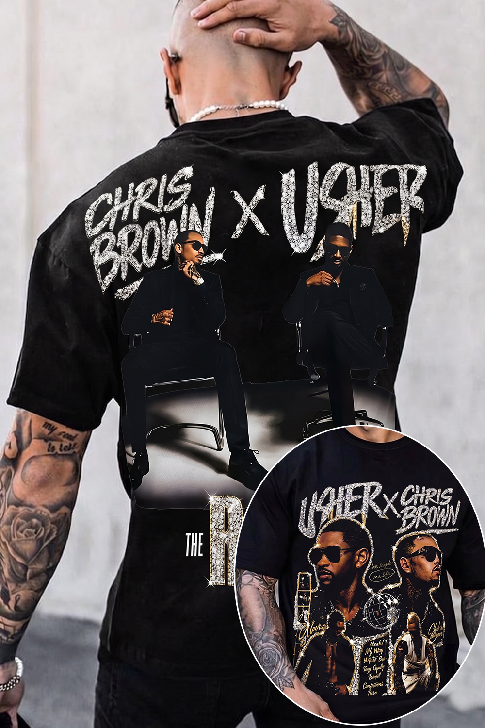 Chrisbrown & Usher Tee