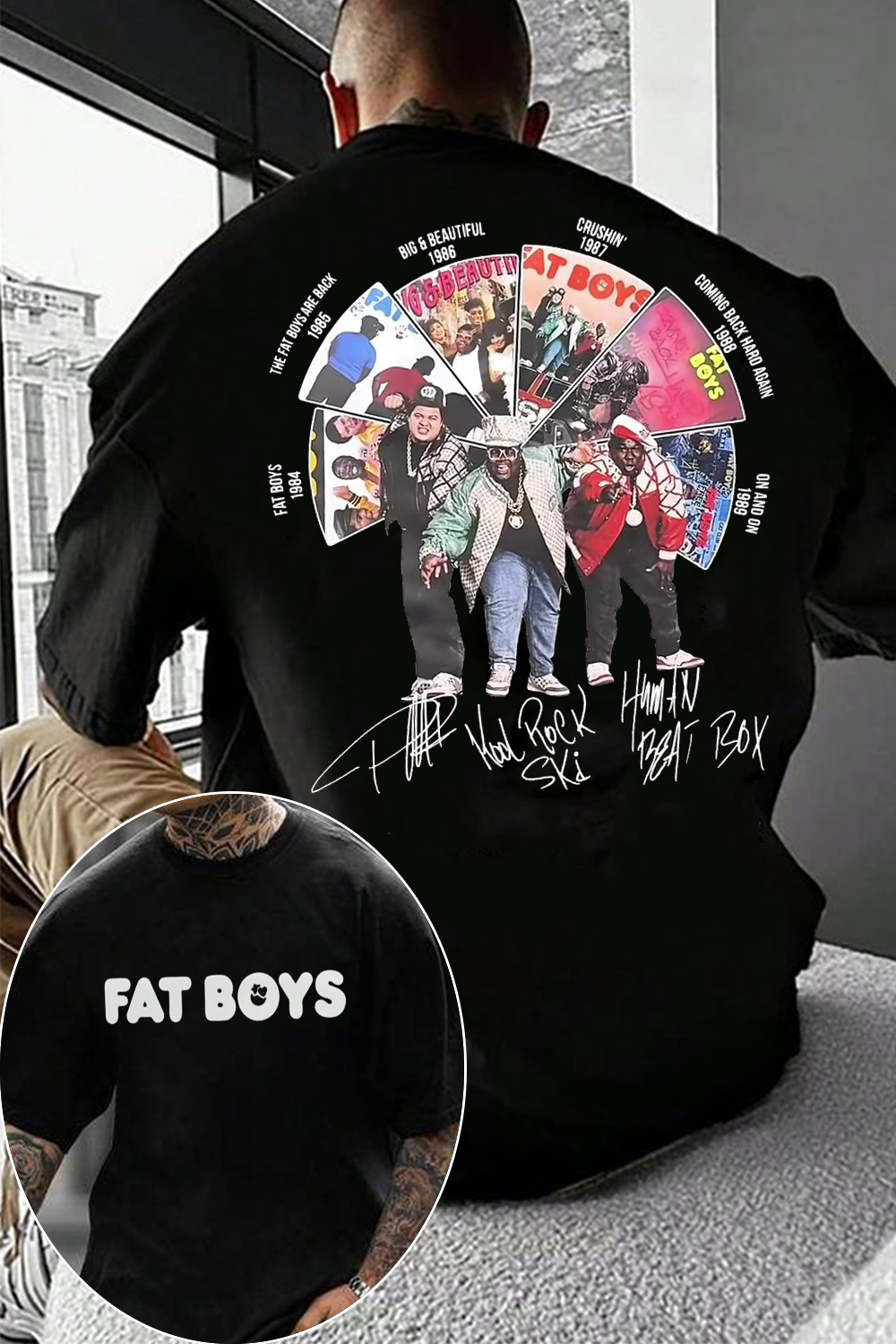 Fat Boys Vintage Album Tee
