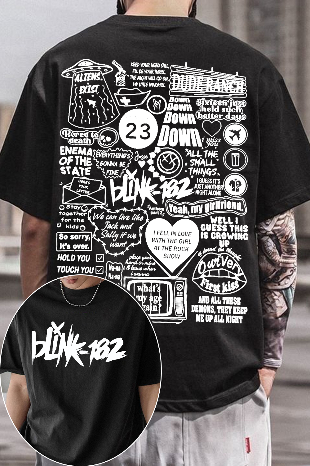 Blink182 2025 Tour Shirt