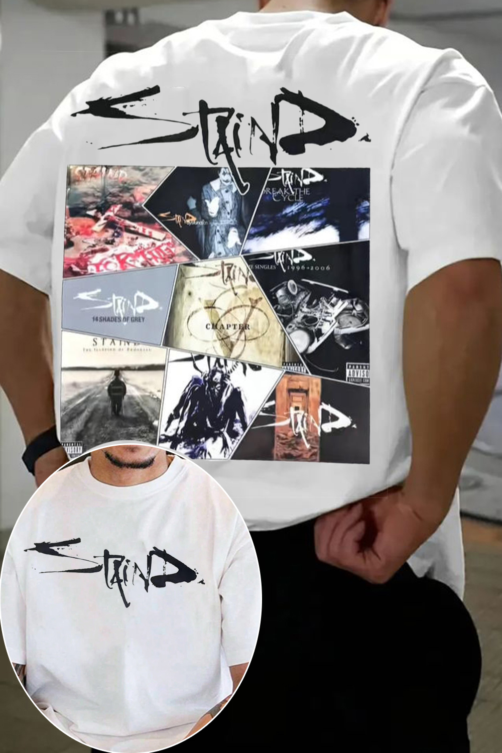 Staind’s 2-Sided Printed Tee