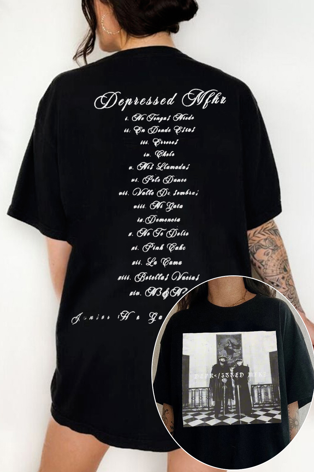 Sad Boyz 2-Sided Printed T-Shirt