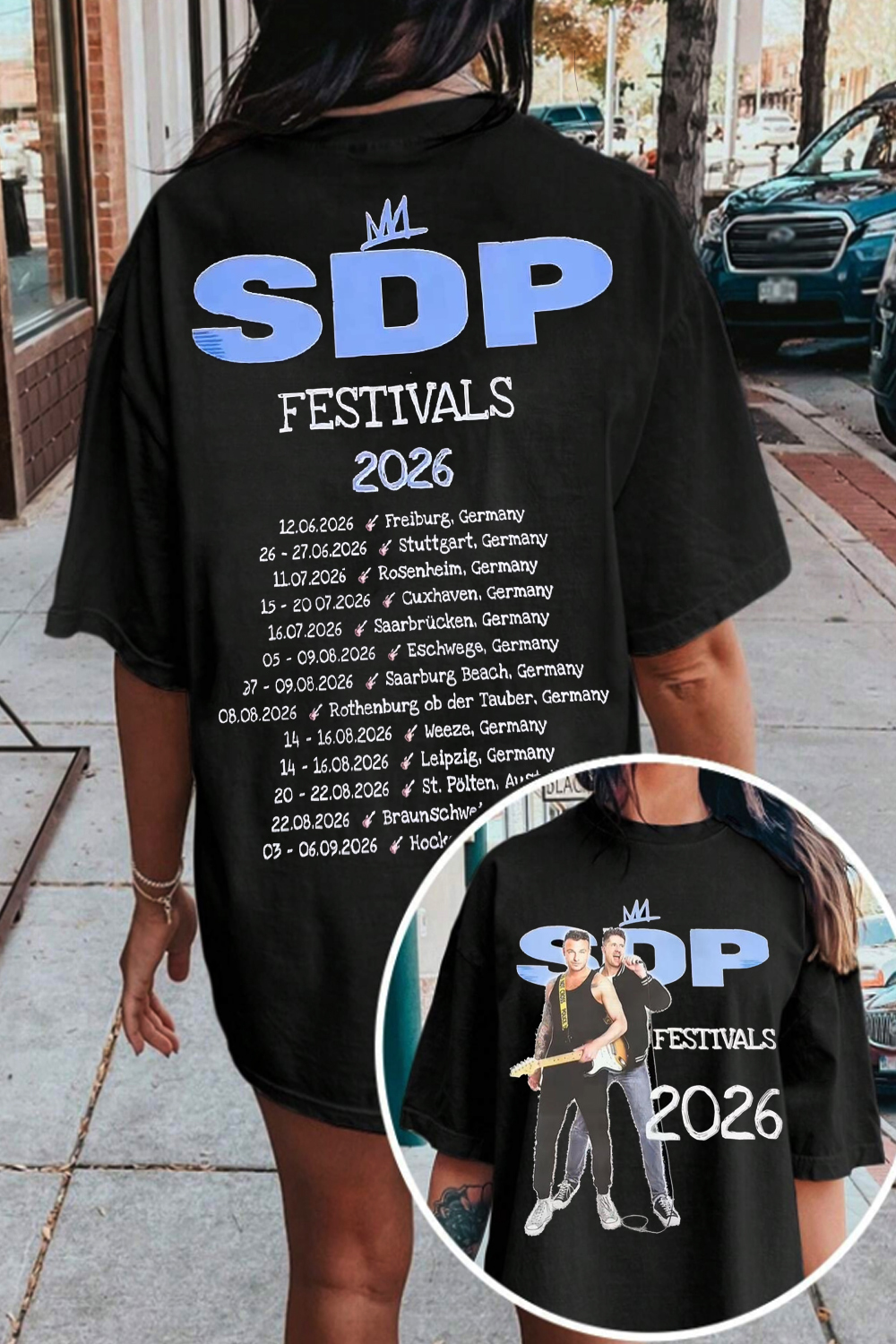 SDP 2-Sided Printed T-Shirt
