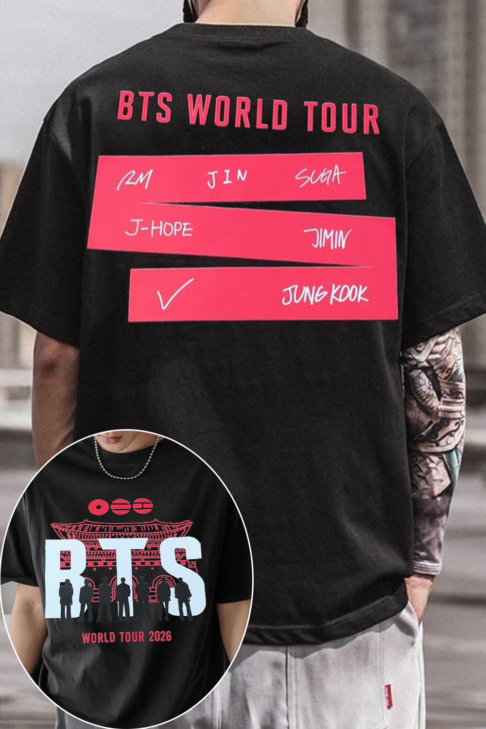 BTS World Tour T-Shirt