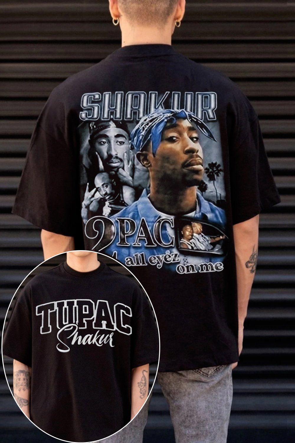 Tupac All Eyez On Me Shirt🔥
