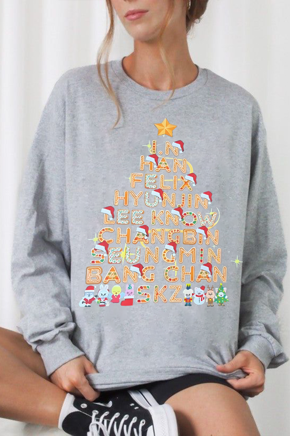 Stray Kids Fans Christmas Sweatshirt