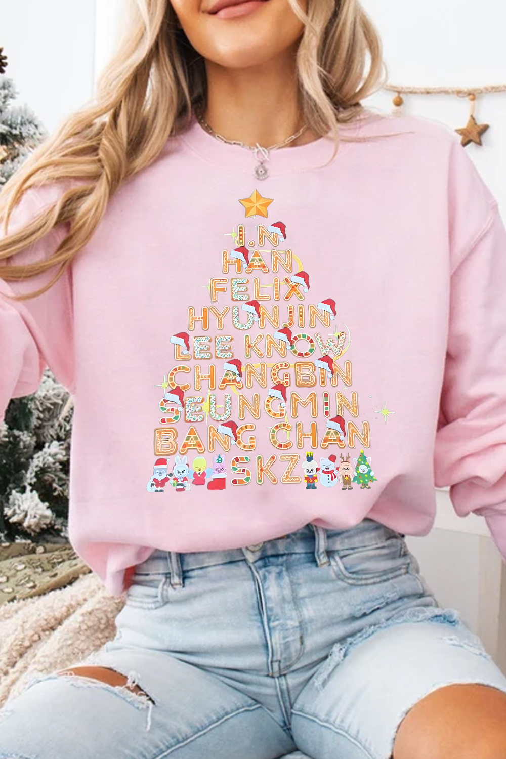 Stray Kids Fans Christmas Sweatshirt