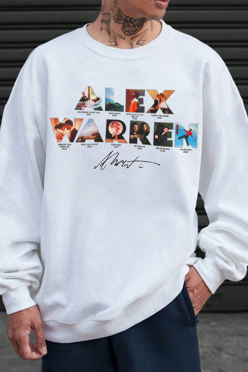 Alex Warren Sweatshirt