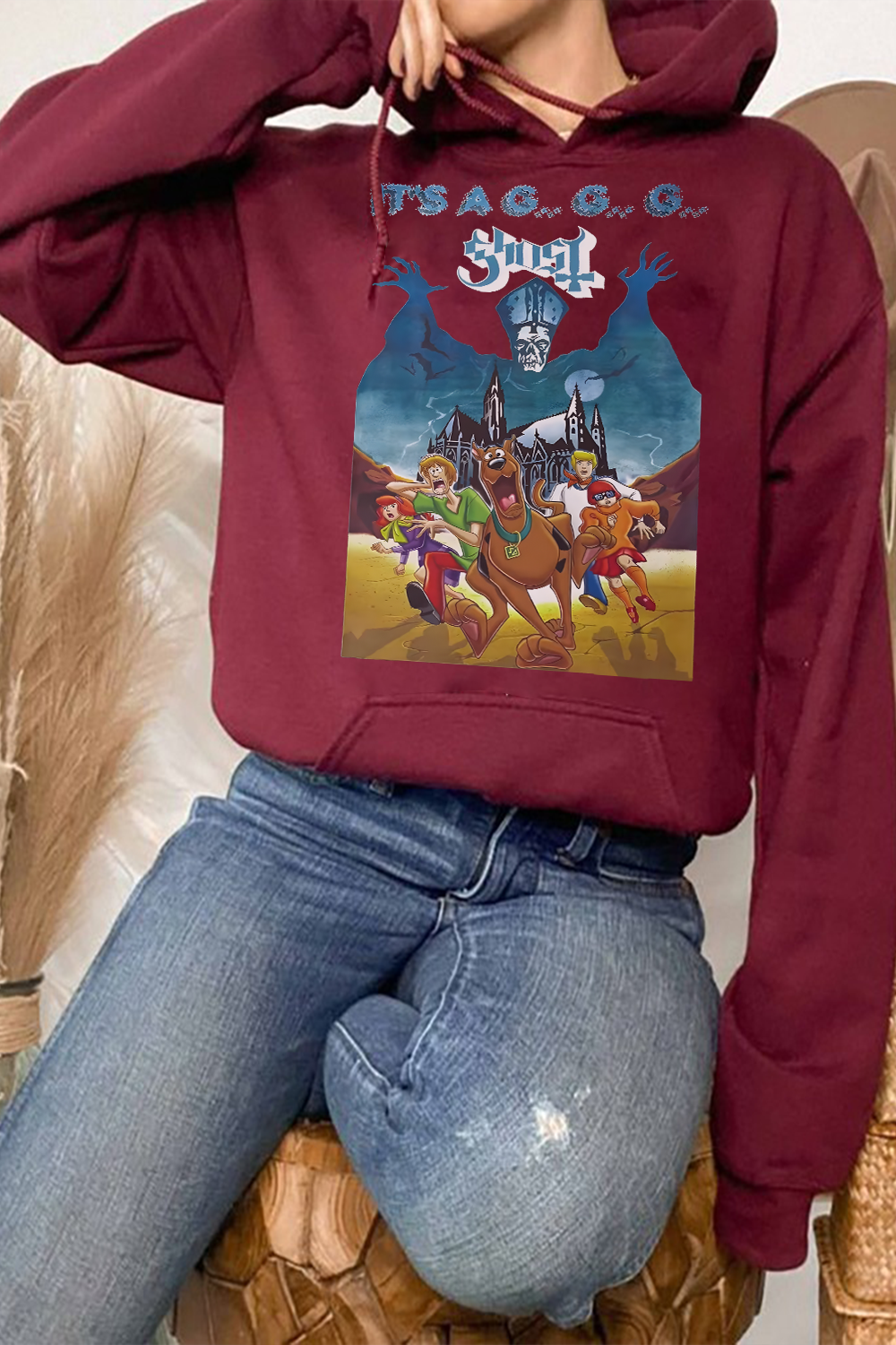 Ghost Hoodie For Women