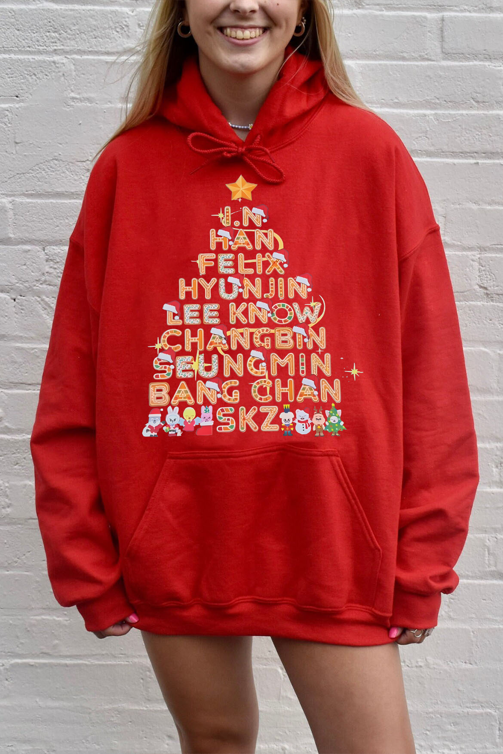 Stray Kids Fans Christmas Hoodie