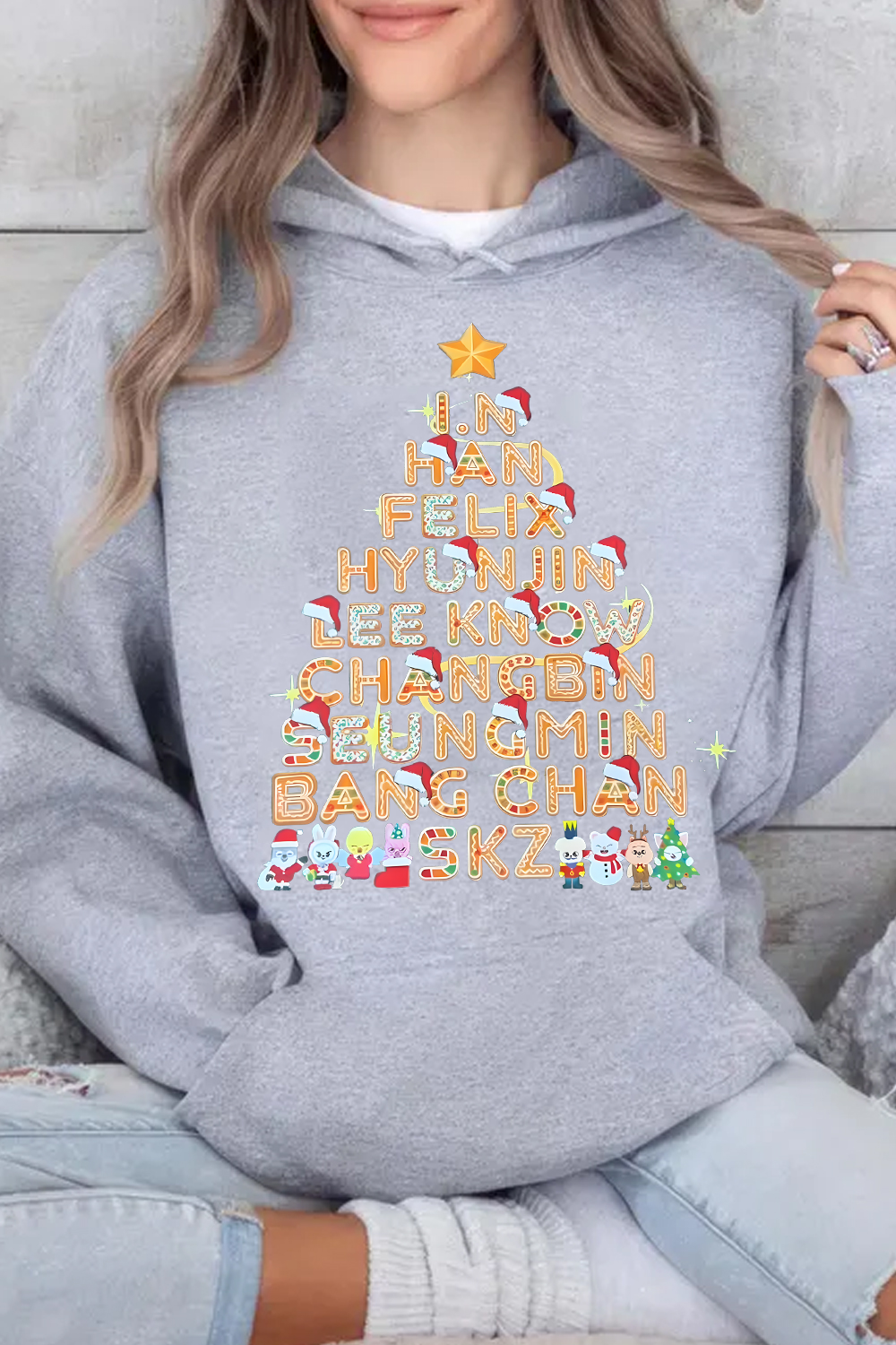 Stray Kids Fans Christmas Hoodie