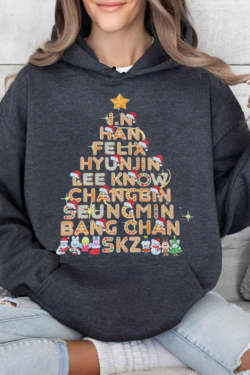 Stray Kids Fans Christmas Hoodie