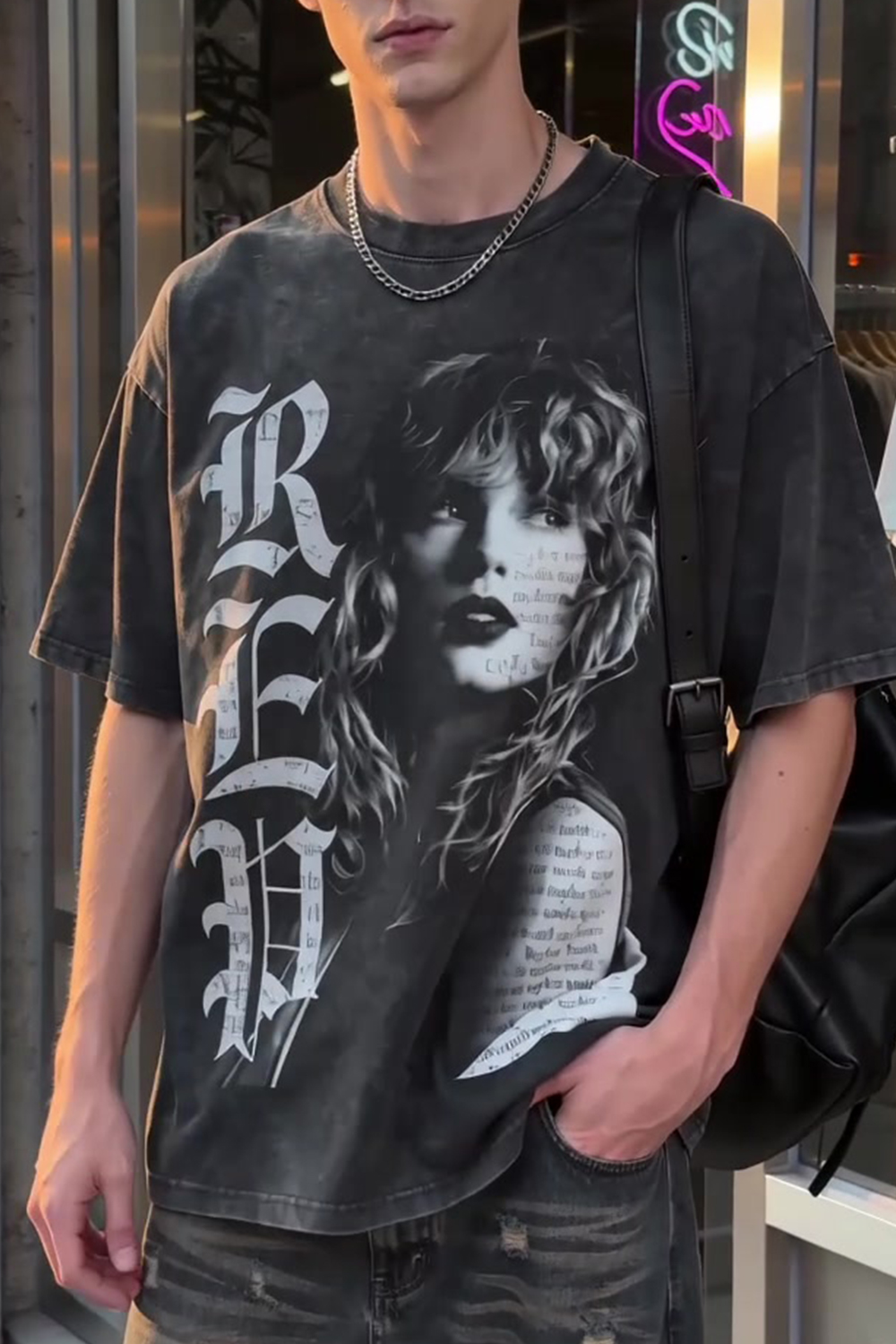 Taylor Swift Washed Cotton Tee