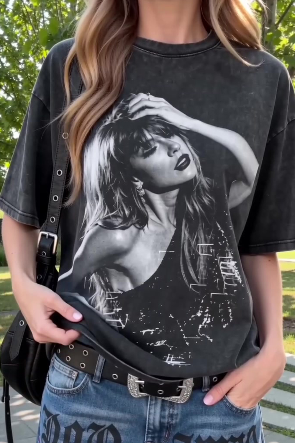 Taylor Swift Washed Cotton Shirt
