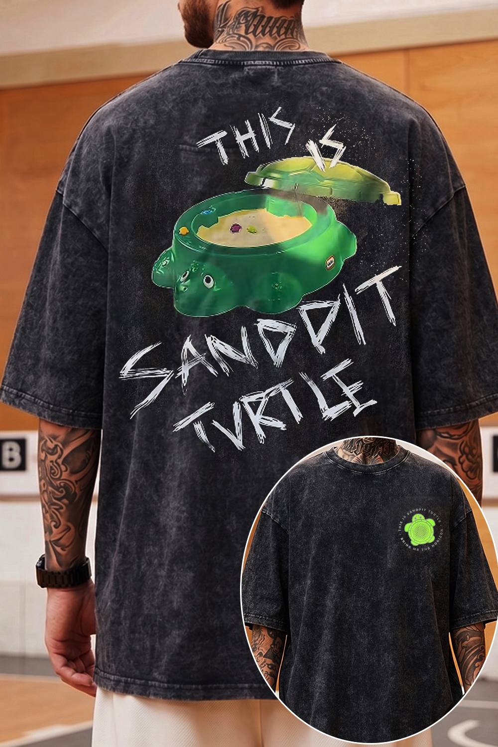 Bring Me The Horizon Washed Cotton Shirt