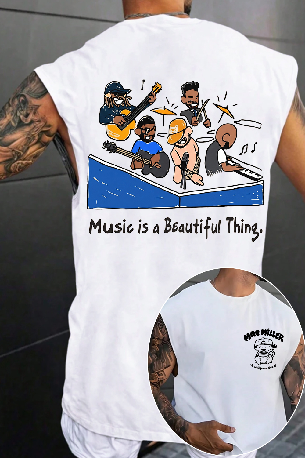 Mac Miller Music Fan's Tank
