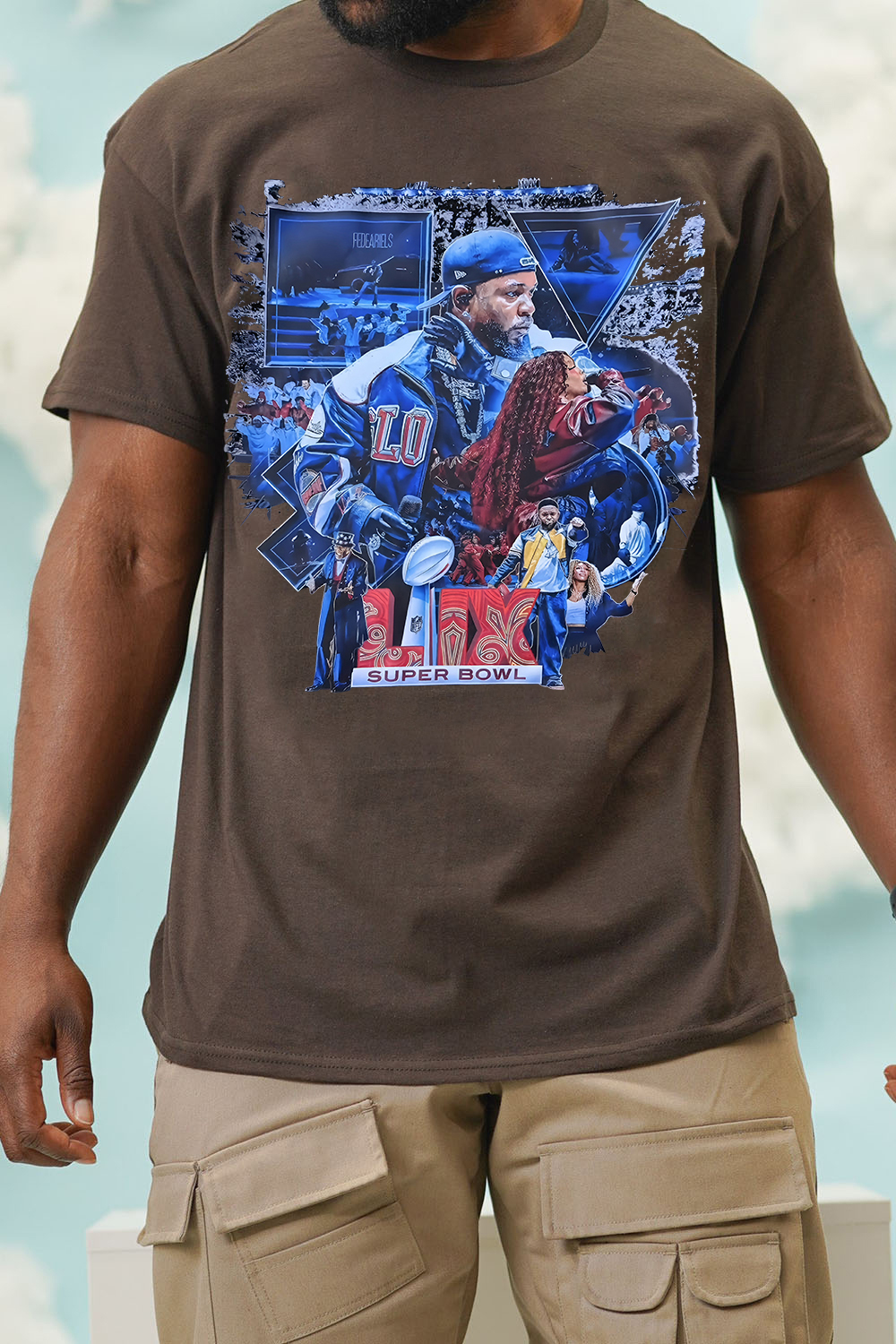 Kendrick Lamar Super Bowl Tee For Men