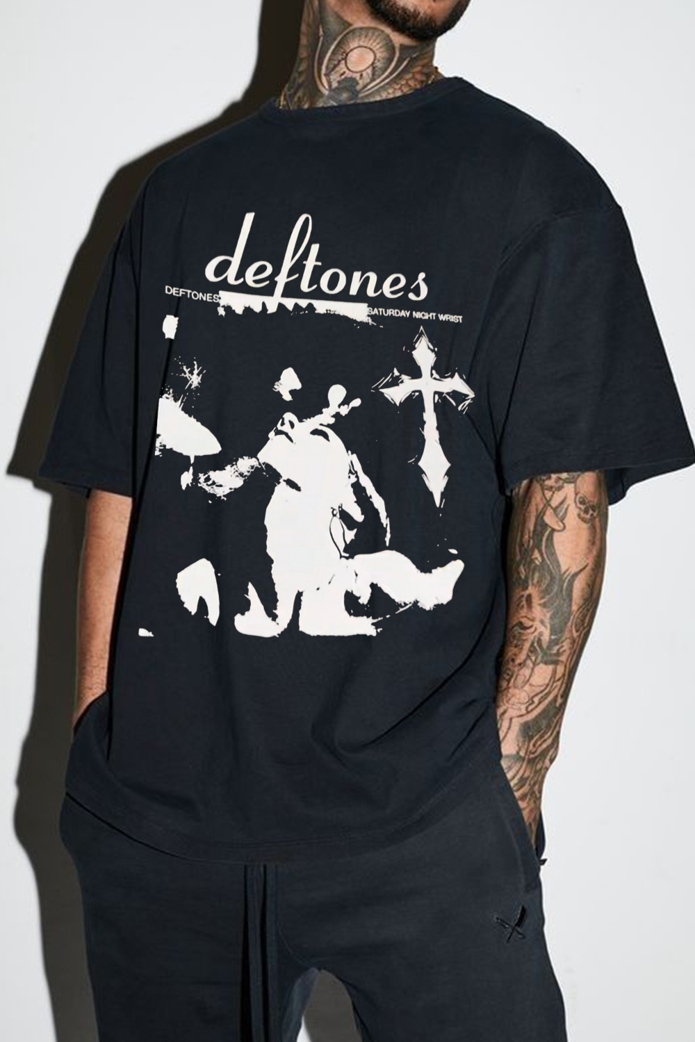 Deftones cross  T-shirt
