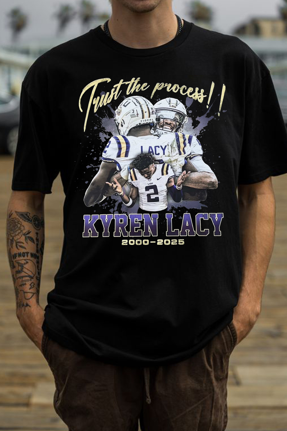 Trust the process!!  kyrenlacy shirt