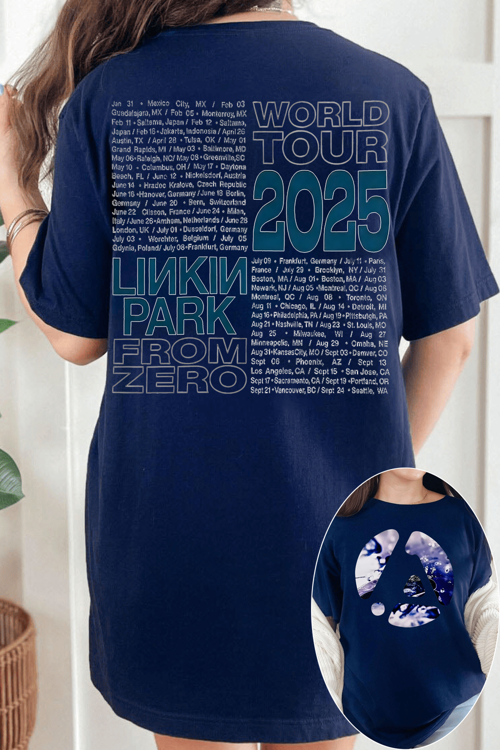 Linkin Park’s tour T-shirt