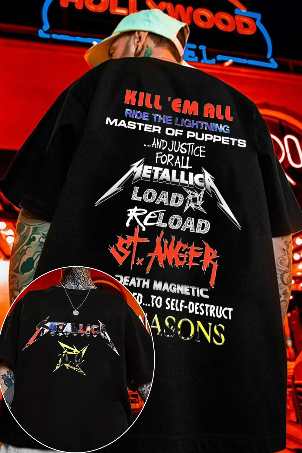 Metallica's fan TEE