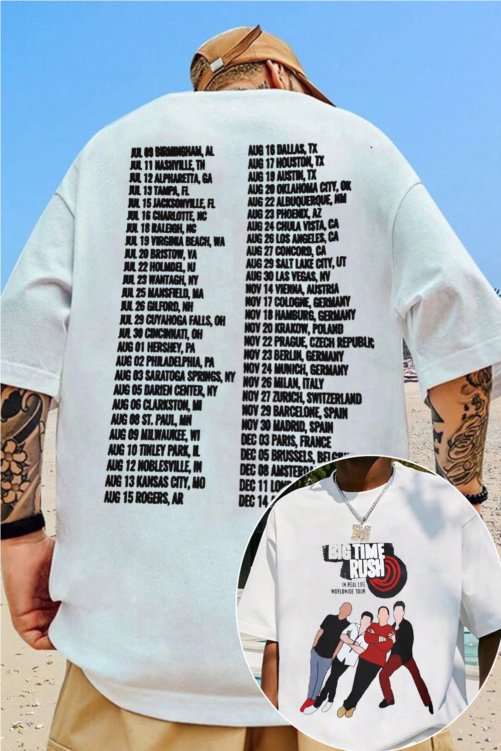 Big Time Rush 2025 TEE