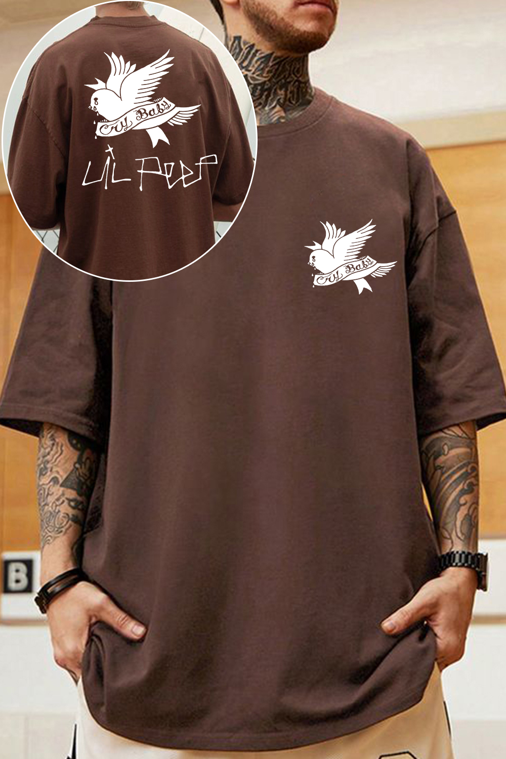 Lil Peep 'Cry Baby' 2-Sided T-Shirt