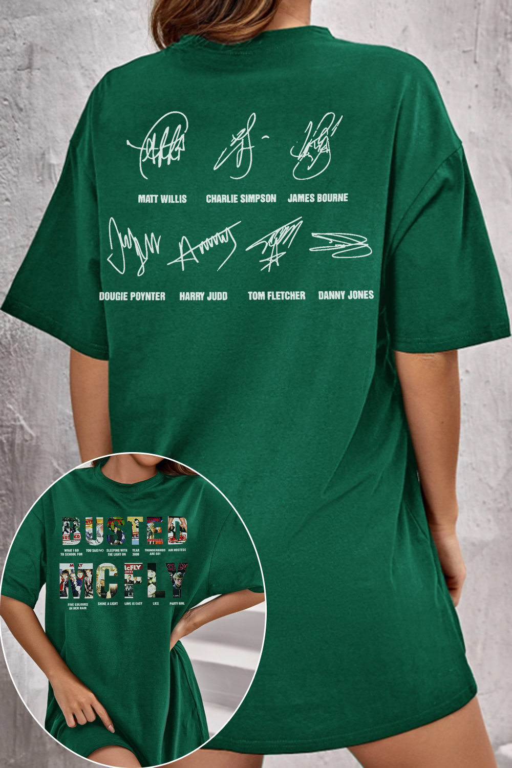 Busted & McFly Women Tee