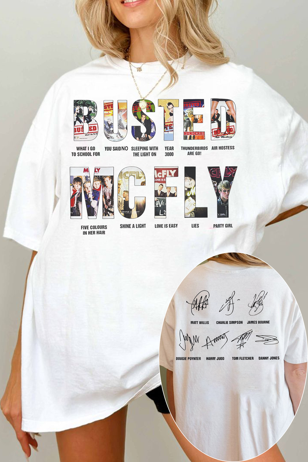 Busted & McFly Women Tee
