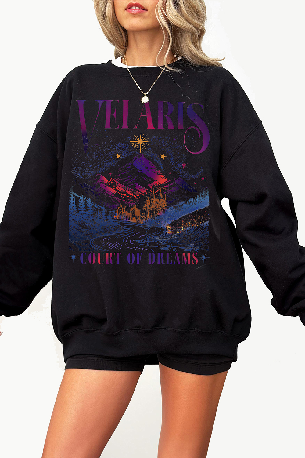 Velaris City of Starlight Sweatshirt For Women