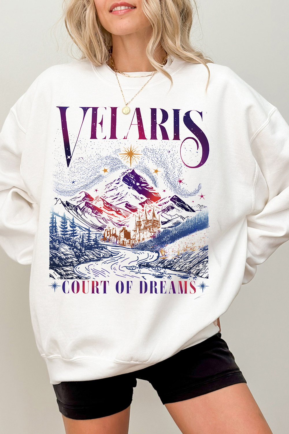 Velaris City of Starlight Sweatshirt For Women