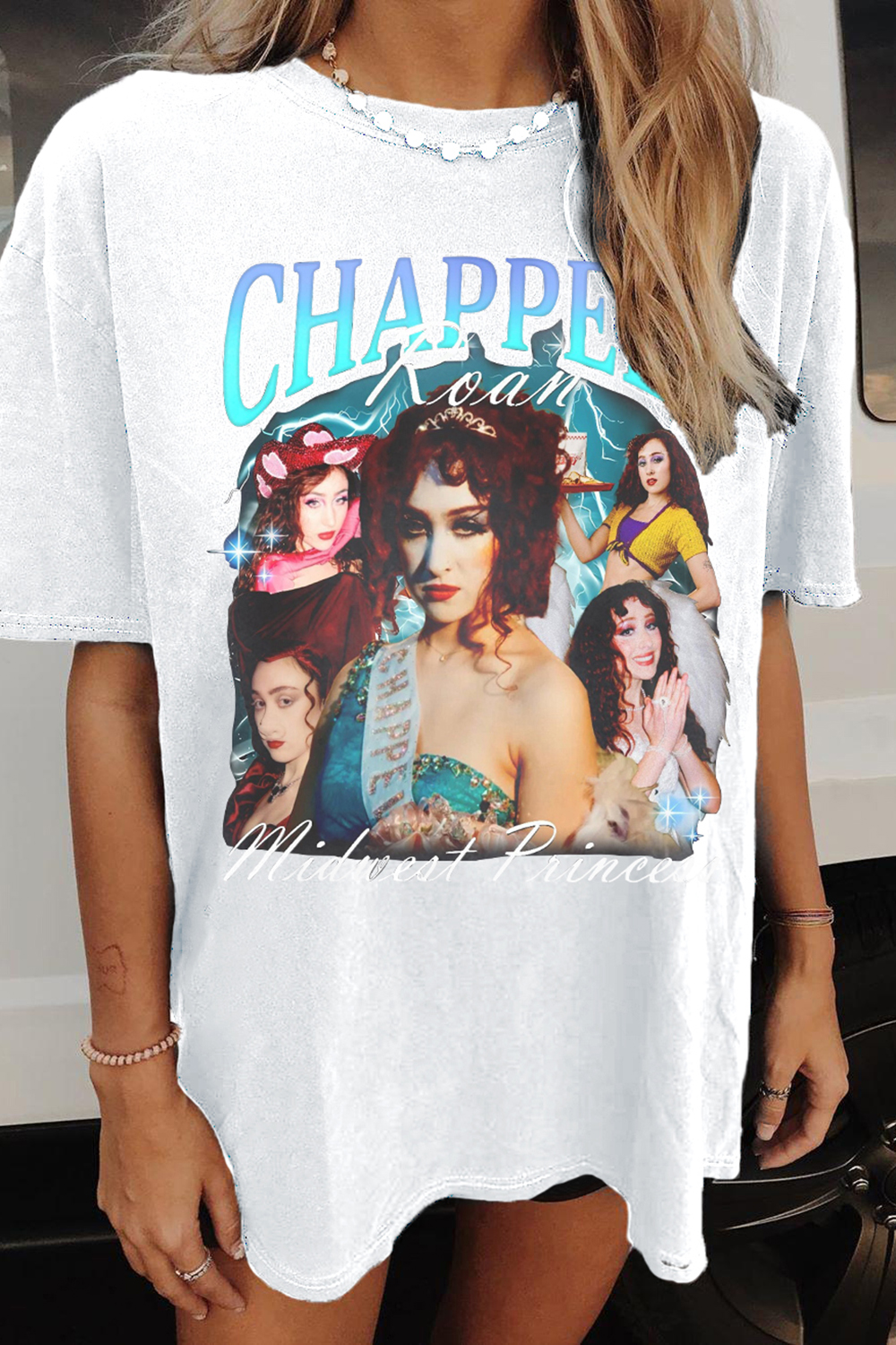 ChappellRoan Midwest Princess Retro 90s Tee For Women