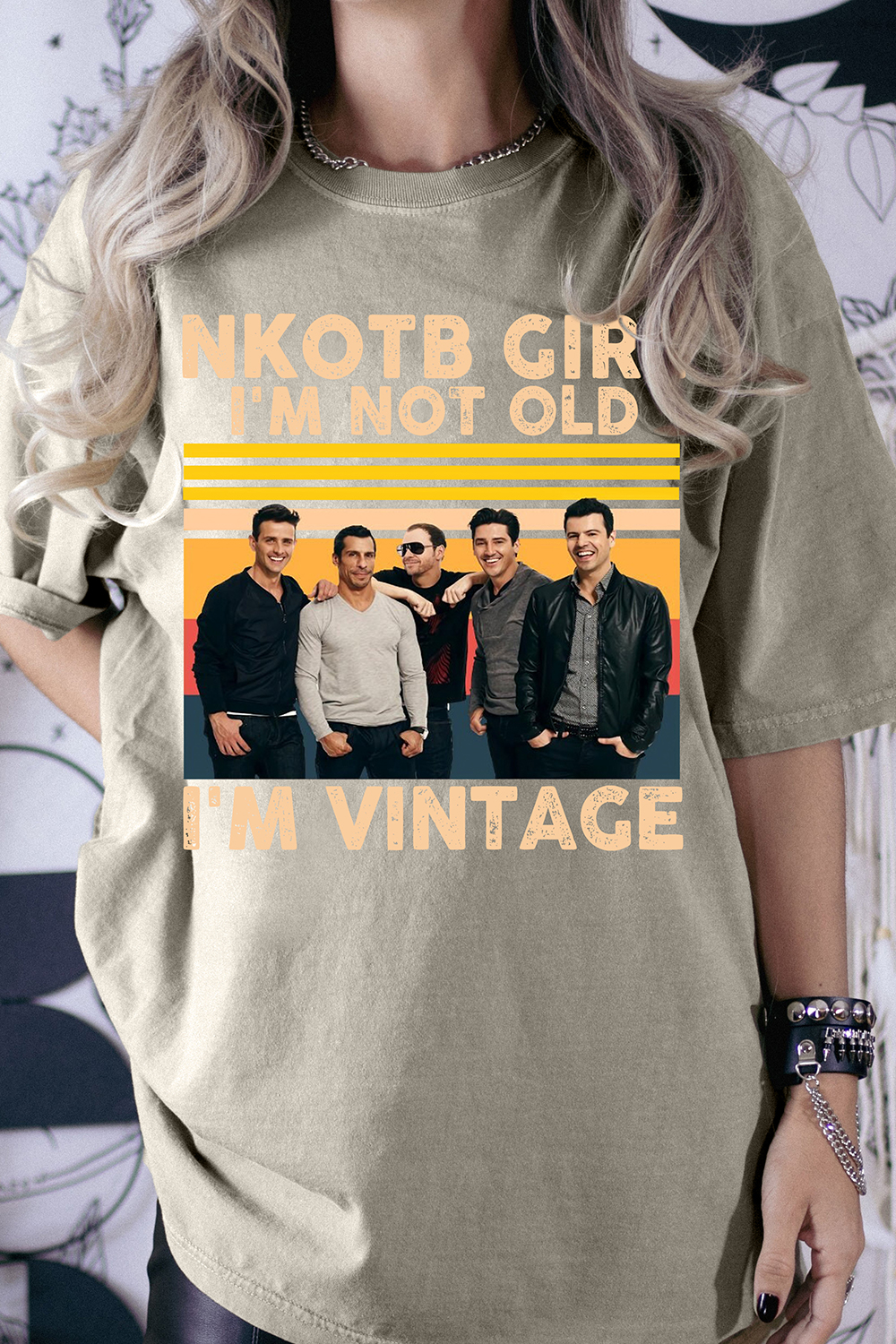 NKOTB Vintage New Kids On The Block Tee For Women