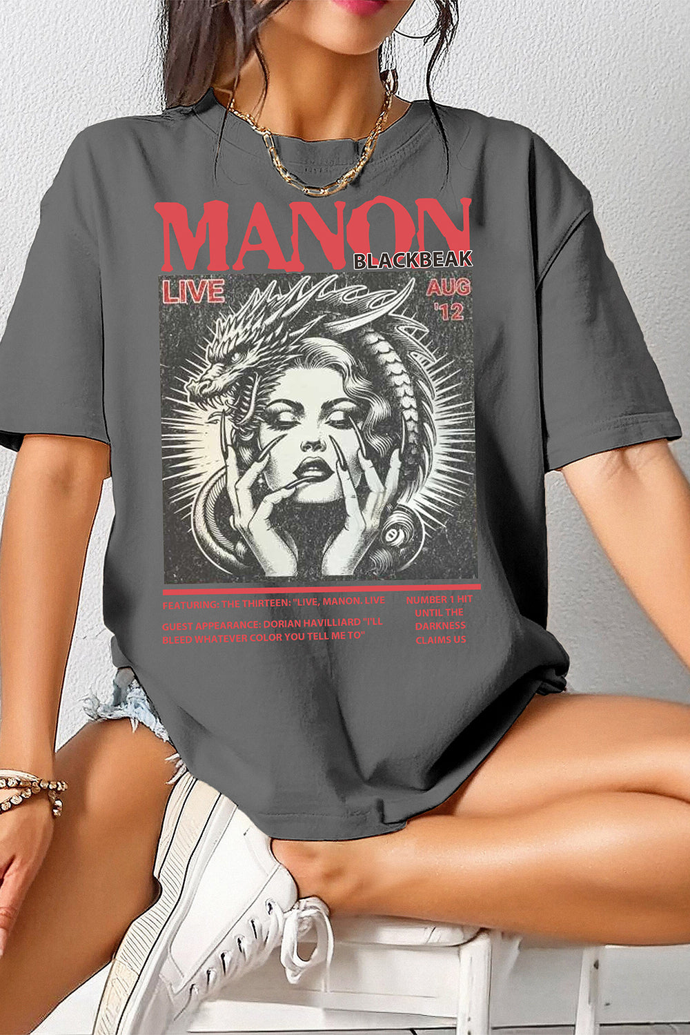 Manon Blackbeak We Are Thirteen Throne Of Glass Merch Tee For Women